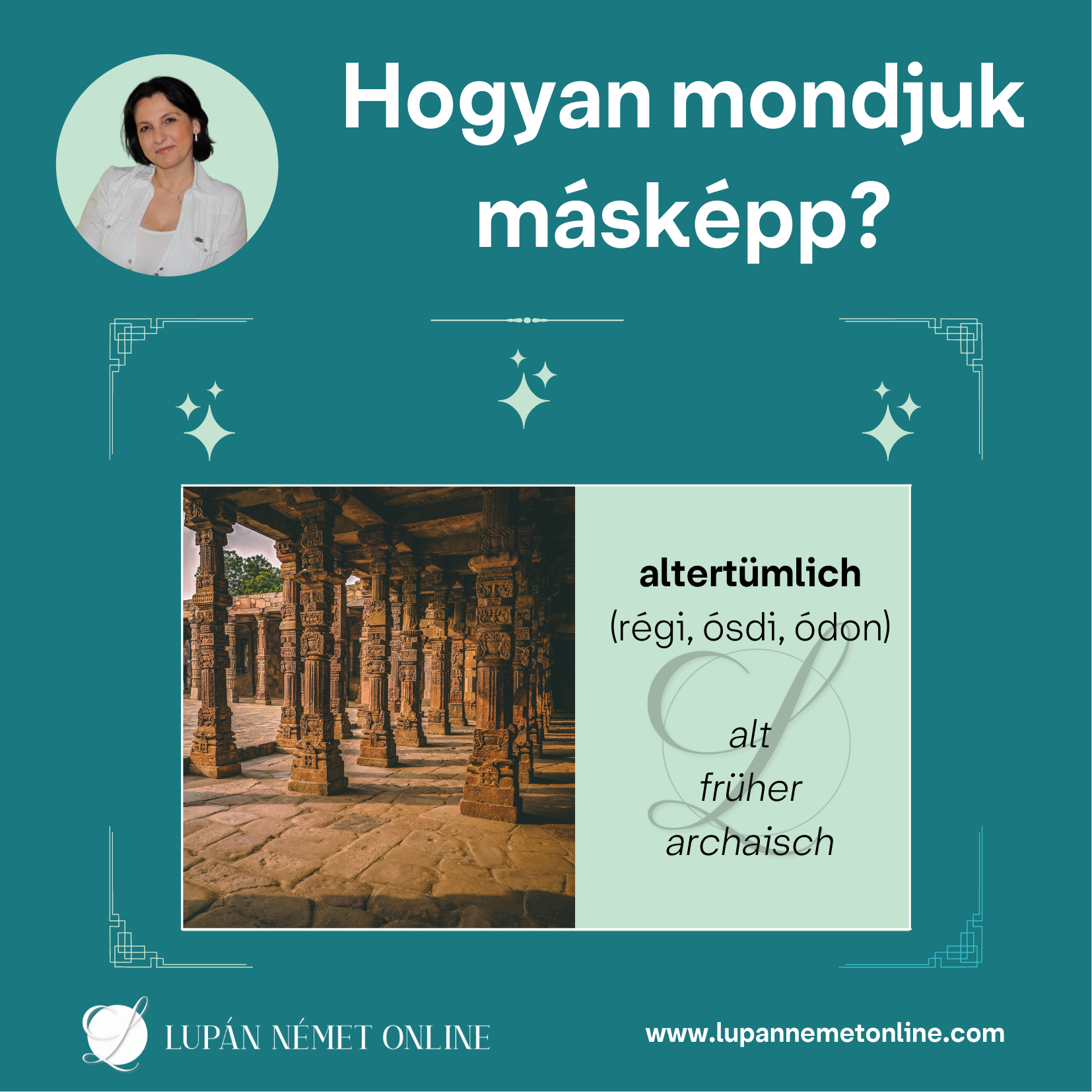 altertümlich_auf keinen Fall_es_geht_ganz_schnell_Hogyan_mondjuk_másképp