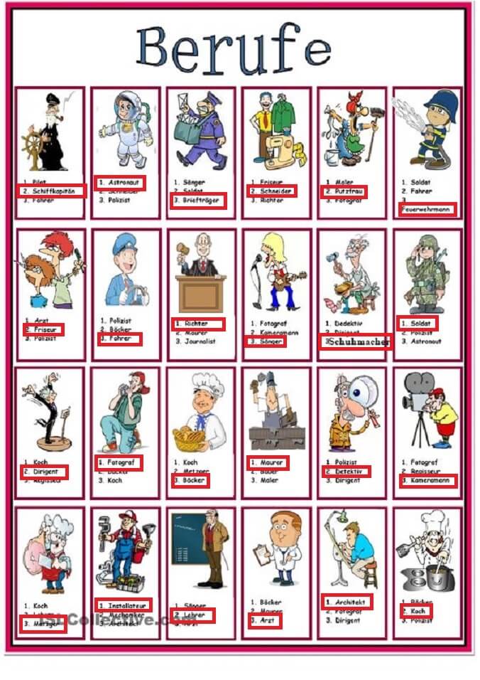 berufe5 megoldas 1