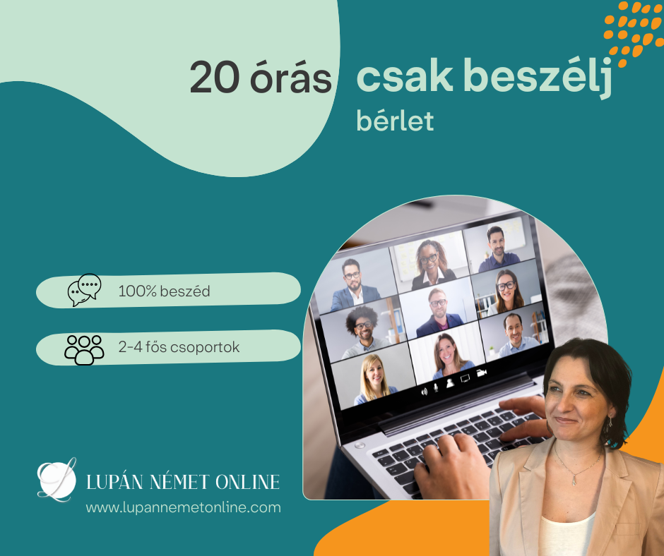 20 órás "csak beszélj" bérlet