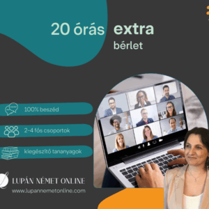 20 órás extra bérlet