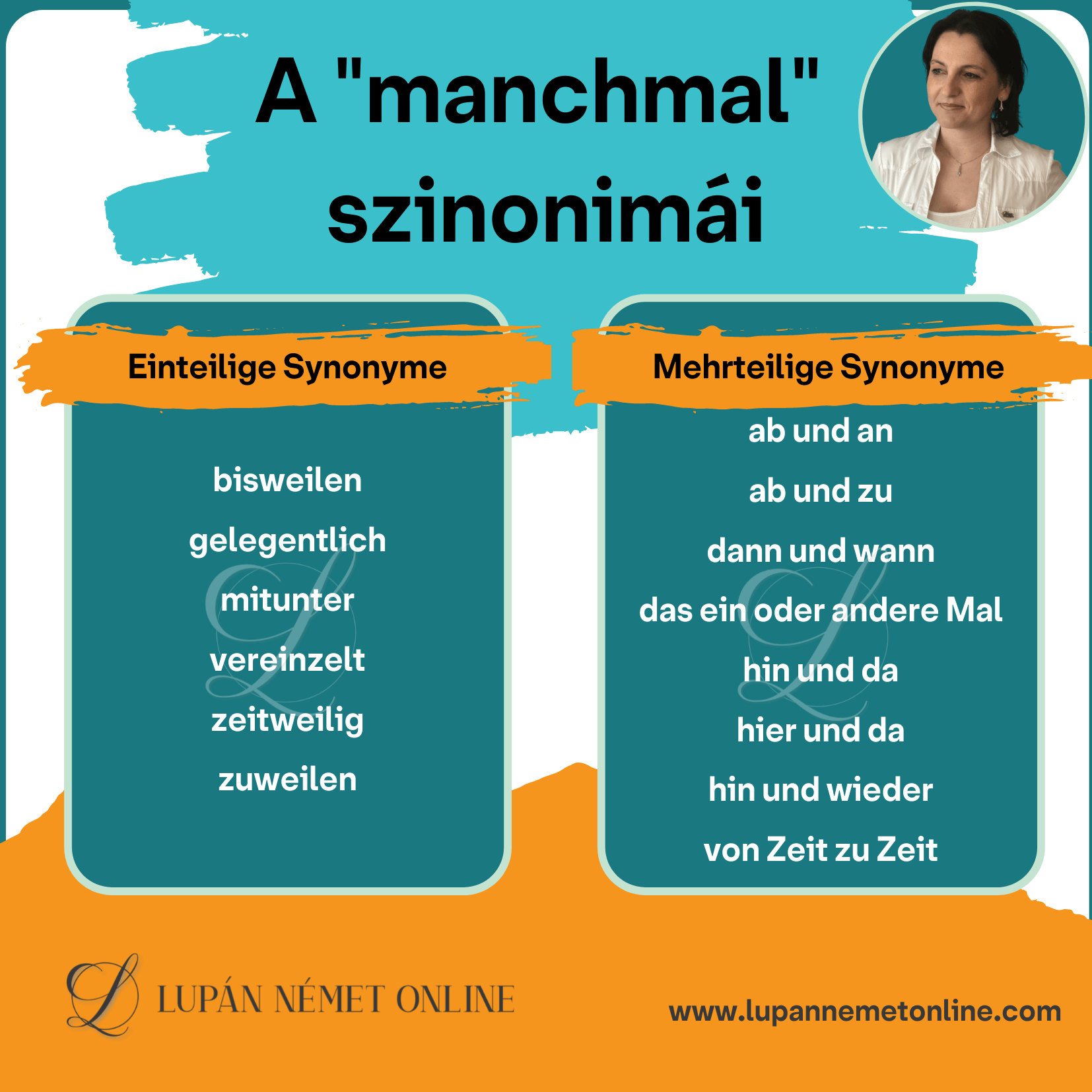 manchmal